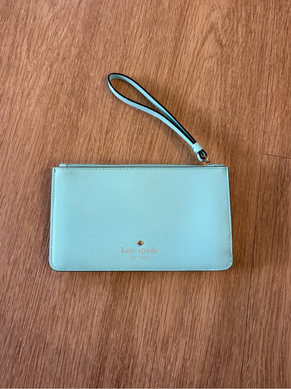 Kate Spade Blue Wristlet